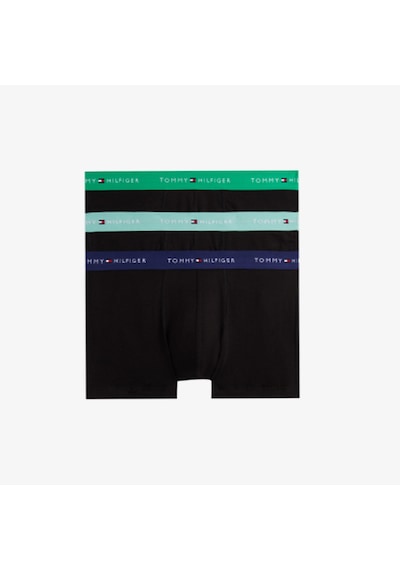 Tommy Hilfiger Erkek Siyah 3'lü Boxer Um0um02763 Çok Renkli