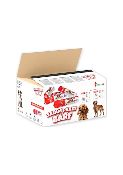 Barf Mix Barf Salam Paket Köpek Maması 12 x 500 G