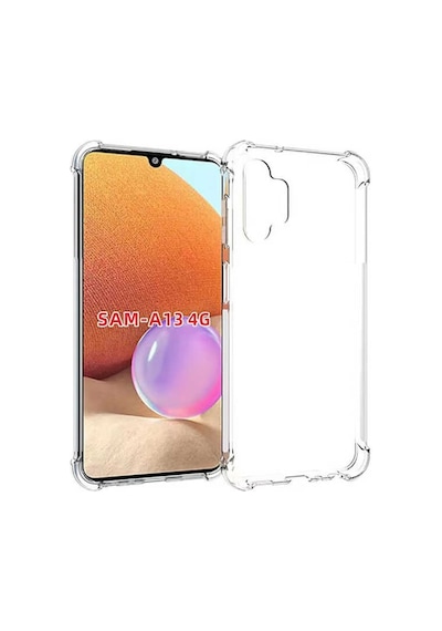 Samsung Uyumlu Galaxy A13 4G Kılıf Şeffaf Nitro Anti Shock Kapak Renksiz