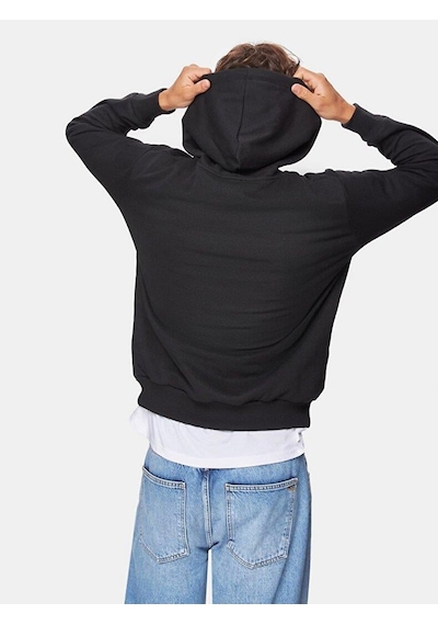 Ltb Yeraza Baskılı Kapüşonlu Sweatshırt 11258653660355 Siyah
