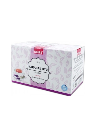 Nurs Karabaş Otu Bitki Süzen Poşet Çay 20'li