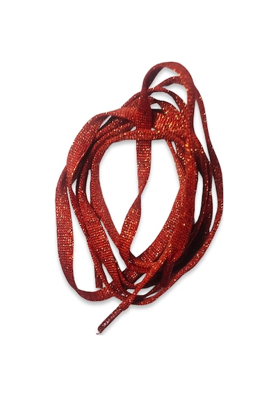 Spor Ayakkabı Bağcığı 120 Cm Simli Mor