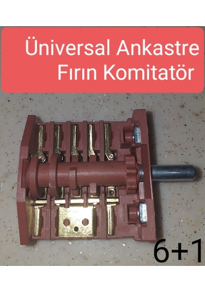 Üniversal Ankastre Fırın Kademe Anahtarı Komütatör - 545548028