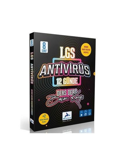 8. Sınıf Antivirüs Başarı Kampı -  PRF Paraf Yayınları