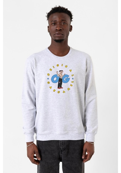 The Smurfs Original Gargamel Karmelanj Erkek 2ip Sweatshirt 001