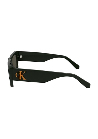 Calvin Klein Jeans Ckj 24625s 309 55 Unisex Dikdörtgen Yeşil Kemik Güneş Gözlüğü Yeşil