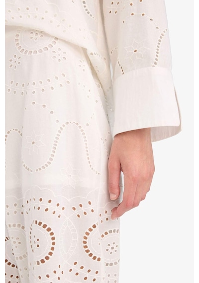 Defacto Regular Fit Brode Plaj Pantolonu-fall İn Love E4711ax25smwt16 Beyaz