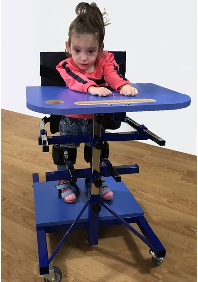 Ayakta Durma Masası Sehpası Gövde Destekli Small Kullanıcı Boyu: 80-130 Cm