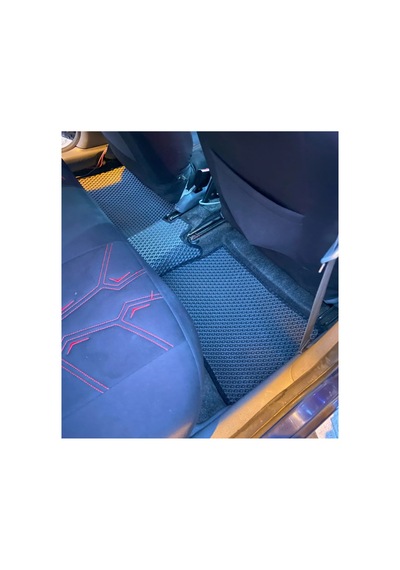 Renault Clio 2 1998-2005 Premium Yeni Nesil Eva Akıllı Oto Paspas Metal Topukluk 1. Sınıf A Siyah