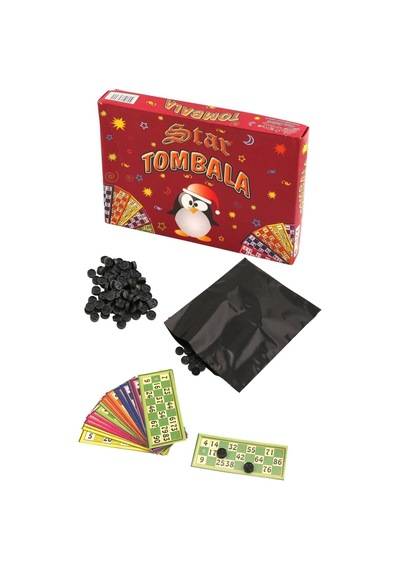 Kutulu Lüx Tombala Yılbaşı Oyunu 24 Kart Me096