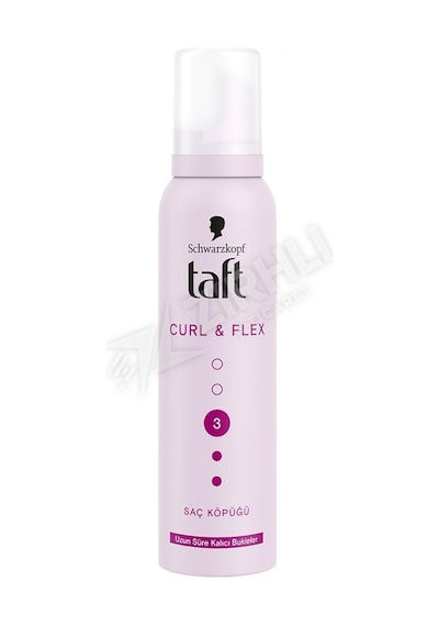3 Adet Taft Saç Köpüğü Kalıcı Bukle 150 Ml