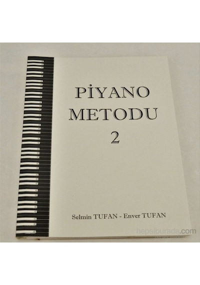 Piyano Metodu 2 Enver Tufan