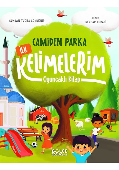 Camiden Parka İlk Kelimelerim - Oyuncaklı Kitap
