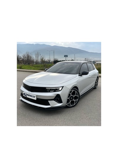 Opel Astra L 2020+ Ön Lip Piano Black Abs Tampon Altı Ön Ek