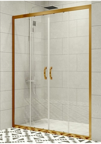 Durul Duşakabin Ön Cephe 5Mm Şeffaf Cam H:190CM (548728103) Şeffaf