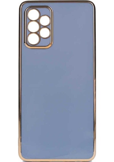 Samsung Uyumlu Galaxy A72 Kılıf Zore Bark Kapak Mavi Açık
