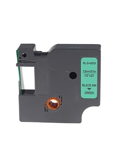 Prıntpen Dymo D1 45019 Yesıl Etıkete Sıyah 12mm X 7m -79277