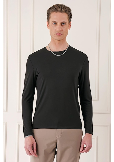 Efor Ts 870 Slim Fit A.kahve Spor T-shirt Kahverengi