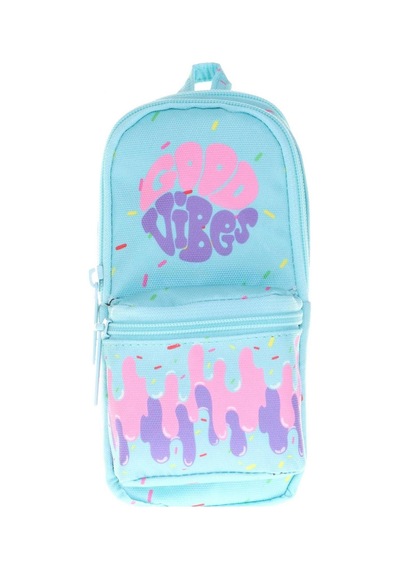Kaukko Kalem Çantası Layer Junıor Bag Good Vıbes K2445 Çok Renkli