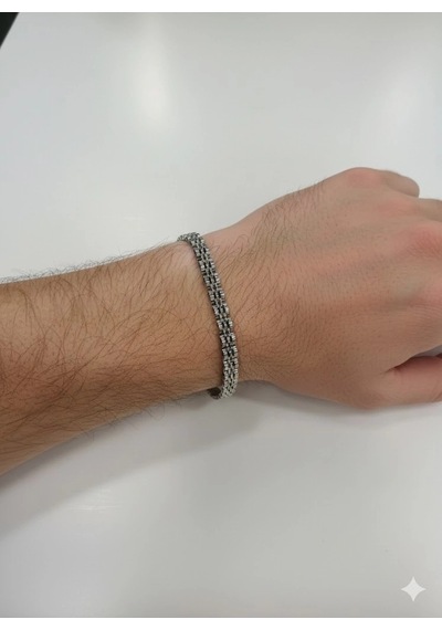Çelik Erkek Bileklik Çok Renkli 69525474
