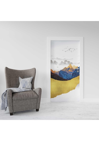 Kapı Giydirme Kapı Sticker Folyosu 3d Altındağ Kuşlar