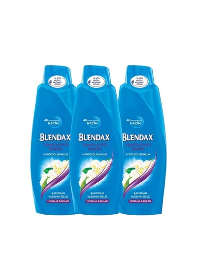Blendax Temizleyici Yasemin Özlü Şampuan 3 x 500 ML