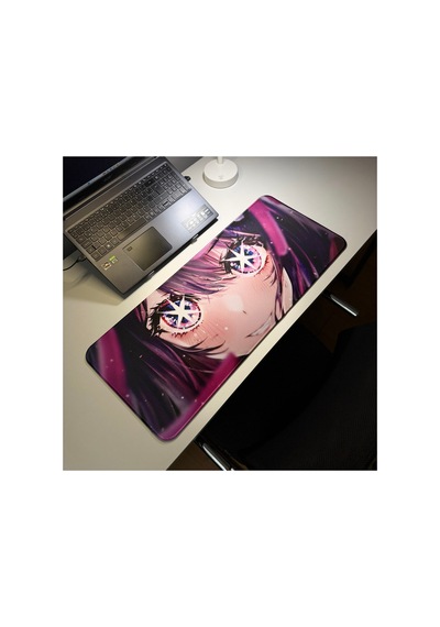 Oshi No Ko Anime V2 - 70x30 Xl Gaming Kauçuk Kaymaz Taban Mouse Pad Fare Altlığı