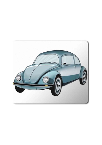 Volkswagen Old Beetle Mavi Mouse Pad Mousepad