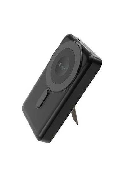 Ttec Recharger M 10.000mah Magsafe Uyumlu Pd 20w Lightning Ve Usb-c Dahili Kablolu Stantlı Taşınabil Siyah