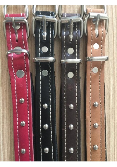 Atlantik Köpek Boyun Tasması Kahverengi 2 x 45 CM Kahverengi