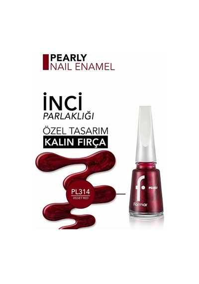 Pearly Yarı Transparan & Parlak Bitişli Sedefli Oje