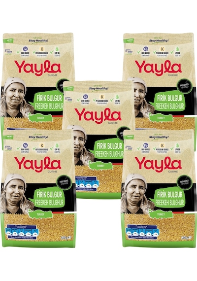 Yayla Gurme Firik Bulgur 500 Gr X5