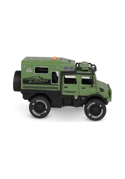 Vardem Kutulu Sürtmeli Işıklı Müzikli Off-road Lüks Araba - Haki