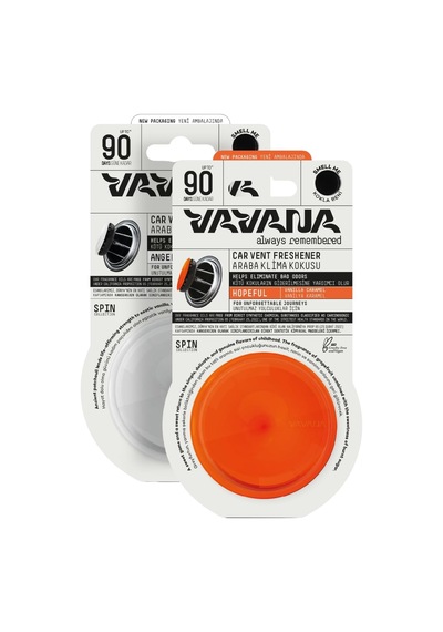 Vavana Spin Araba Klima Kokusu - Profesyonel Otomobil Kokusu Bpa & Sıvı İçermez 90 Gün Belirtilmemiş 27587903