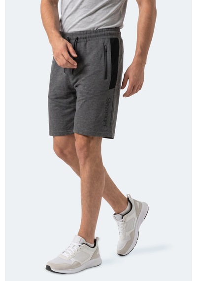 Slazenger Nıkon I Erkek Fermuar Cepli Antrasit Şort