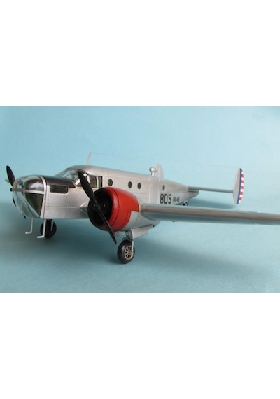 Beechcraft At 11 Kansan Pm Model Demonte Plastik Uçak Maket Kiti