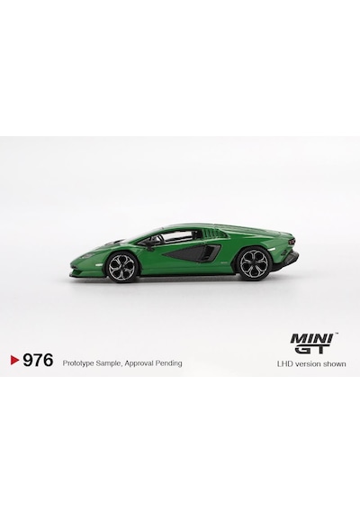 Mini Gt Lamborghini Countach Lpı 800-4 Verde Medio 976 Çok Renkli