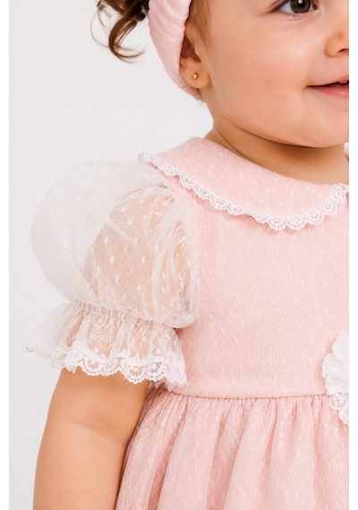 Babyhola Dantel Detay Özel Tasarım Kız Bebek Çocuk Abiye Elbise Saç Bandı Mevlüt Doğum Günü Set 7029 Pudra Babyhola Dantel Detay Özel Tasarım Kız Bebek Çocuk Abiye Elbise Saç Bandı Mevlüt Doğum Günü Set 7029 Pudra