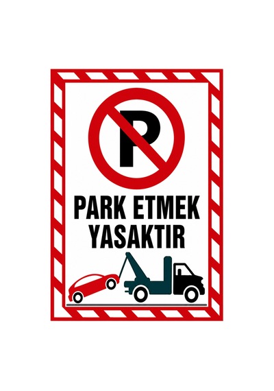 Bu İş Yeri 24 Saat  İzlenmektedir Uyarı Levhası 25x35 Cm Dekota