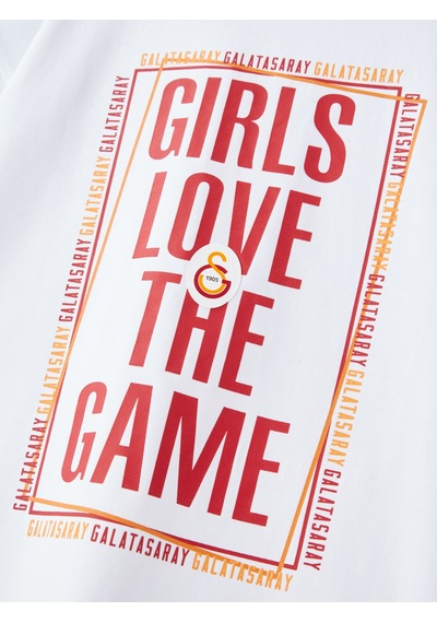 Gsstore Galatasaray Çocuk T-shirt C252144 Beyaz