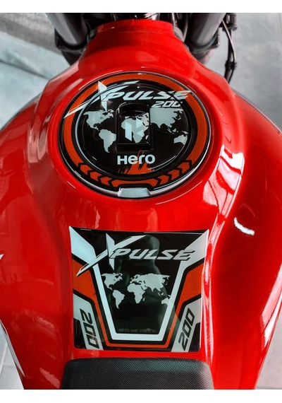 Hero Xpulse Kırmızı Full Tank Pad Set 3d Sticker