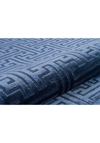 Hoom Rugs Milano 401 Mavi Modern Salon Halısı Mavi