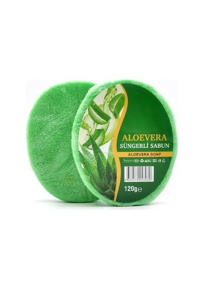 Aloe Vera Özlü Süngerli Duş Sabunu 3 x 120 G