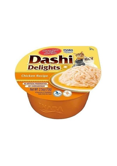 Inaba Dashi Delights Tavuklu Kedi Çorbası 70 G