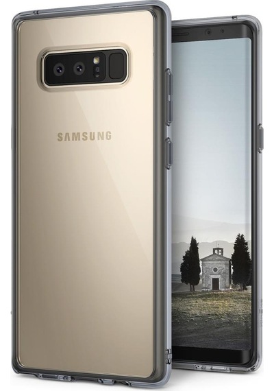Ringke Fusion Galaxy Note 8 İle Uyumlu Kılıf Smoke Black