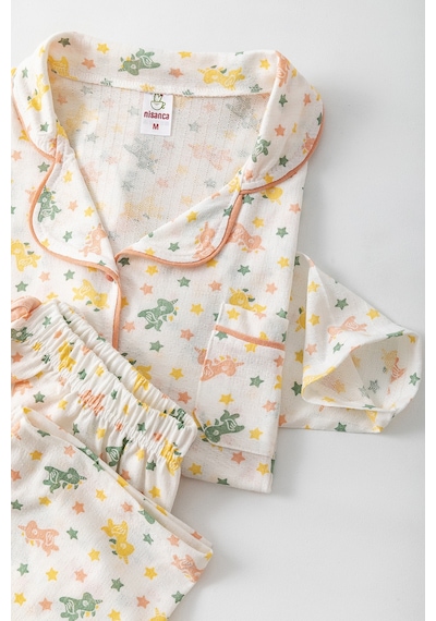 Nisanca Uzun Kol Gömlek Yaka Kadın Pinterest Pijama Takımı - Mevsimlik Kadın Pijama- Geniş Beden Aralığı Karışık Nisanca Uzun Kol Gömlek Yaka Kadın Pinterest Pijama Takımı - Mevsimlik Kadın Pijama- Geniş Beden Aralığı Karışık