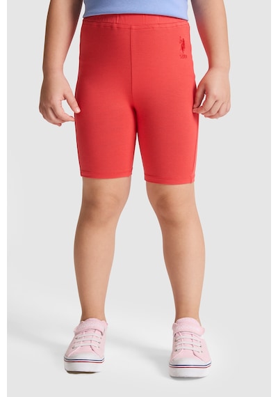 U.s. Polo Assn. Kız Çocuk Kırmızı Tayt 50325701-vr213 Rısk Red