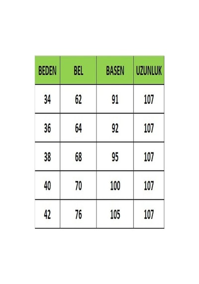 Shevega Kadın Mavi Işlemli Yüksek Bel Ispanyol Paça Likrali Kot Pantolon Mavi