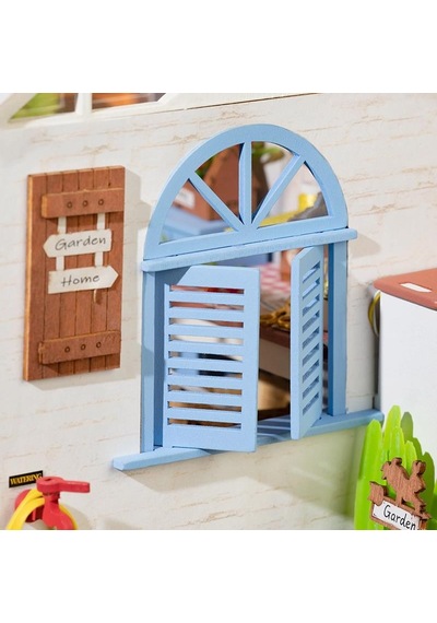 Rolife Dg163 Rüya Gibi Bahçe Evi Dreamy Garden House Dıy Minyatür Maket Model Seti Mini Dollhouse 3d Model Kit Detaylı Dekoratif Hobi Seti 3d Puzzle Tiny House