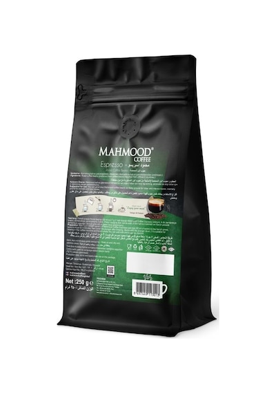 Mahmood Coffee Kavrulmuş Espresso Kahve Çekirdekleri 250 G